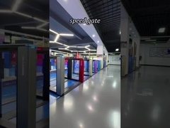 Turnstile Kontrol Akses Gerbang Kecepatan Ringan Untuk Bangunan Kantor Tempat Scenic Turnstile Magnetic