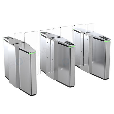 Pintu Putar Gerbang Geser Pembaca RFID Bi Arah / Gerbang Pintu Putar Setengah Tinggi 24V