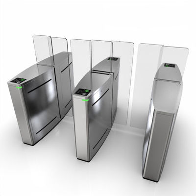 SUS304 Stainless Steel Sliding Turnstile Untuk Teater / Bangunan Kantor / Pabrik