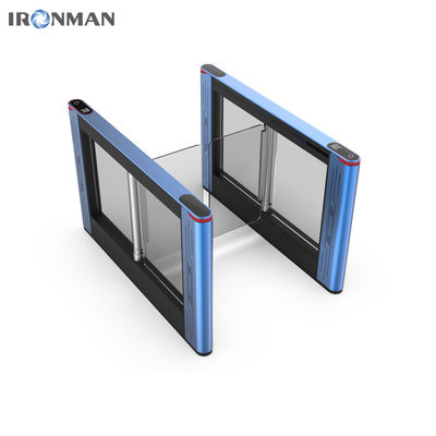 Aluminium Alloy SPCC Material Swing Barrier Gate Turnstile Otomatis Swing Gate