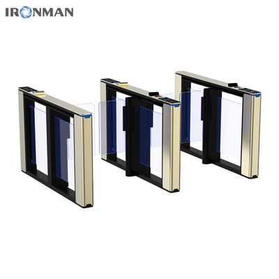 Pengendalian Akses Flap Barrier Indoor dengan Sistem Dukungan Sidik Jari dan Bahan Baffle Arm