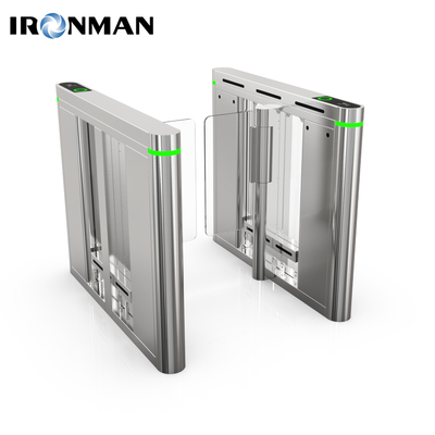 Otomatis Kontrol Akses Baja Rinsless Turnstile Keamanan Komersial Gerbang Kecepatan Tinggi Kantor Mall Entry System RFID Kompatibel