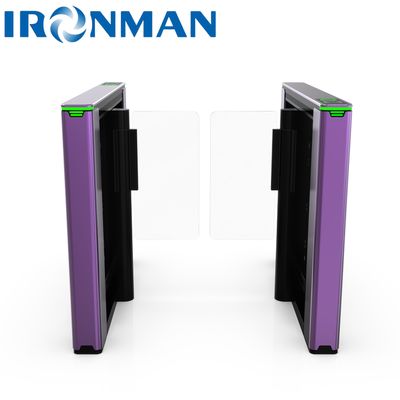 Gerbang Turnstile Berkecepatan Tinggi Kontrol RFID Bermotor Anti Tailgating dan Akses Cepat untuk Kantor Kereta Api Indoor Outdoor