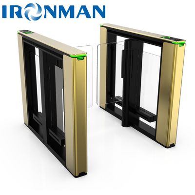 Gerbang Turnstile Kecepatan Tinggi Kontrol Akses RFID Stasiun Stadion Luar Ruangan Keamanan Logam Anti Menek