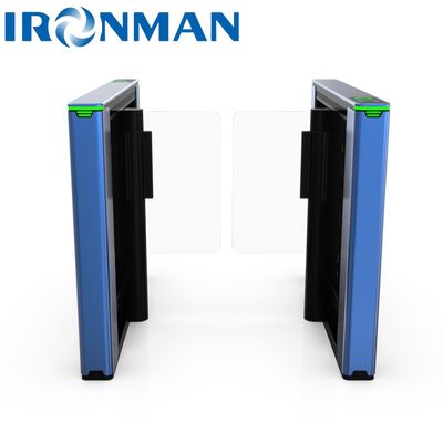 Gerbang Kecepatan Pintu Putar Otomatis Cepat Lewat Anti Tailgating Kantor Keamanan Tinggi RFID Logam Dalam Ruangan Luar Ruangan