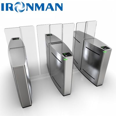 RS485/RS232/IO Turnstile Sliding Anti-interferensi Anti-pinch Anti Tailing