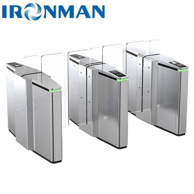 Pintu Putar Gerbang Geser Pembaca RFID Bi Arah / Gerbang Pintu Putar Setengah Tinggi 24V